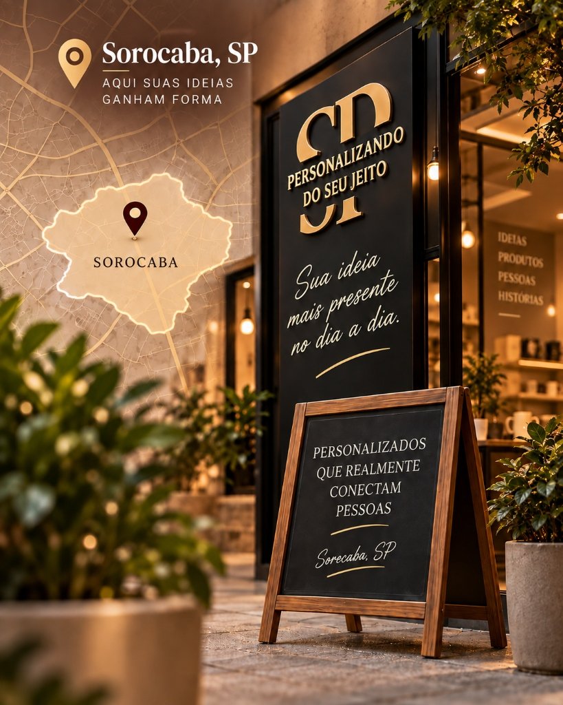 Atendimento de produtos personalizados em Sorocaba